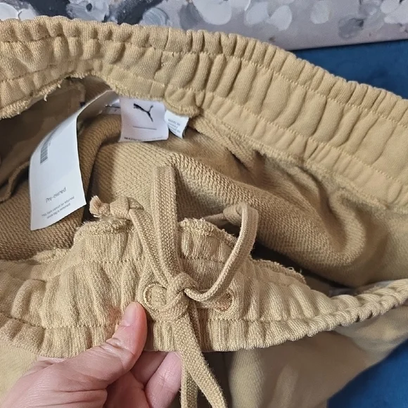 Puma X Maison Kitsune Beige Joggers Mens Large